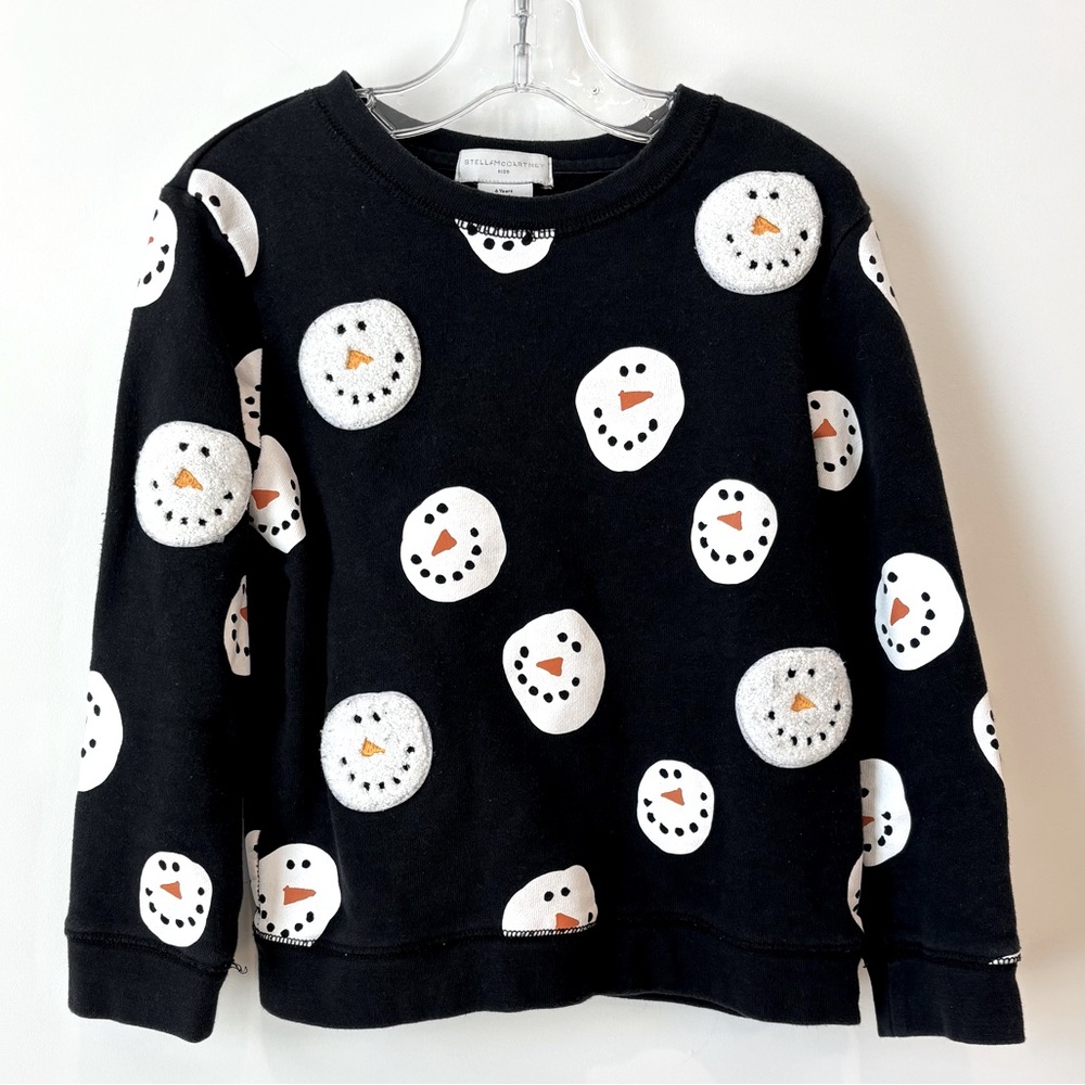 Stella McCartney Kids Snowman Sweater